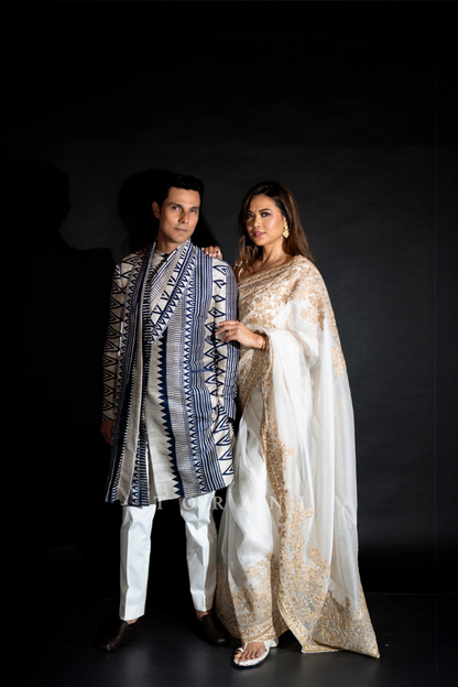 Lin Laishram In Our Gul-Bano Yashoda Saree Set