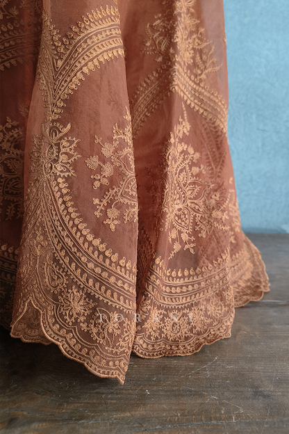 SALE - Naranji Gurleen Lehenga Skirt