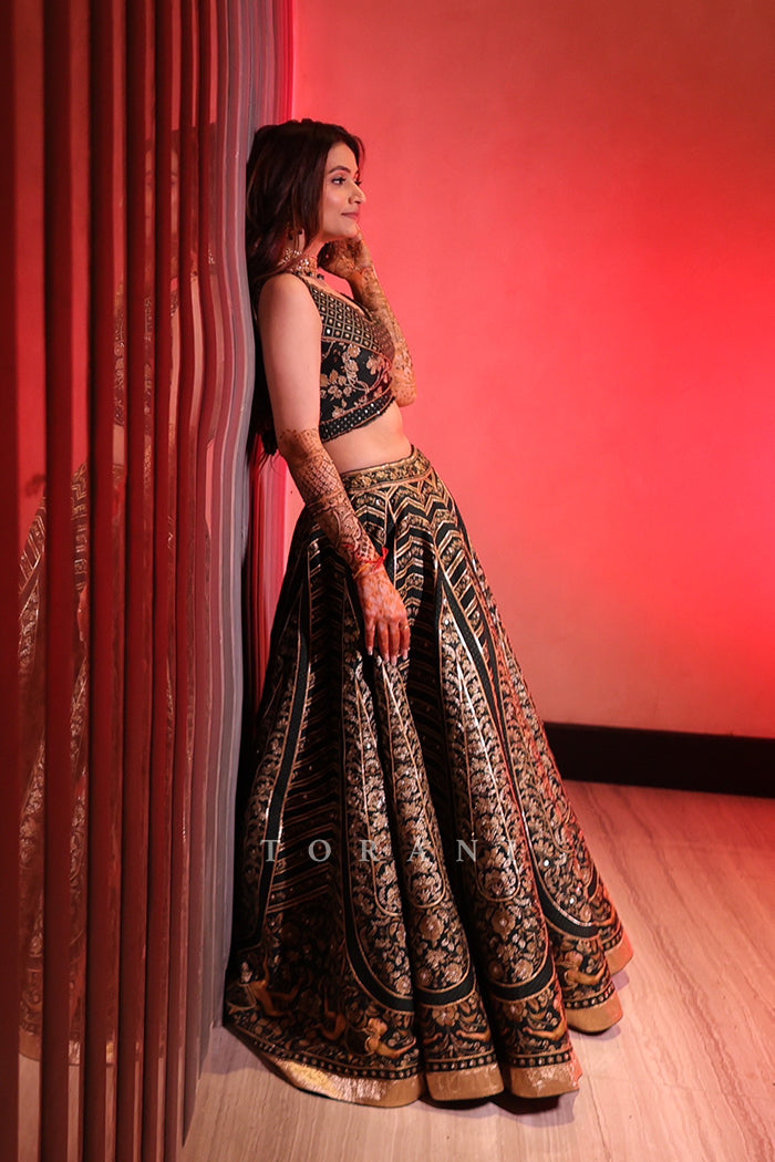 Priyanka Bhatt in our Gulghast Noor Lehenga Set