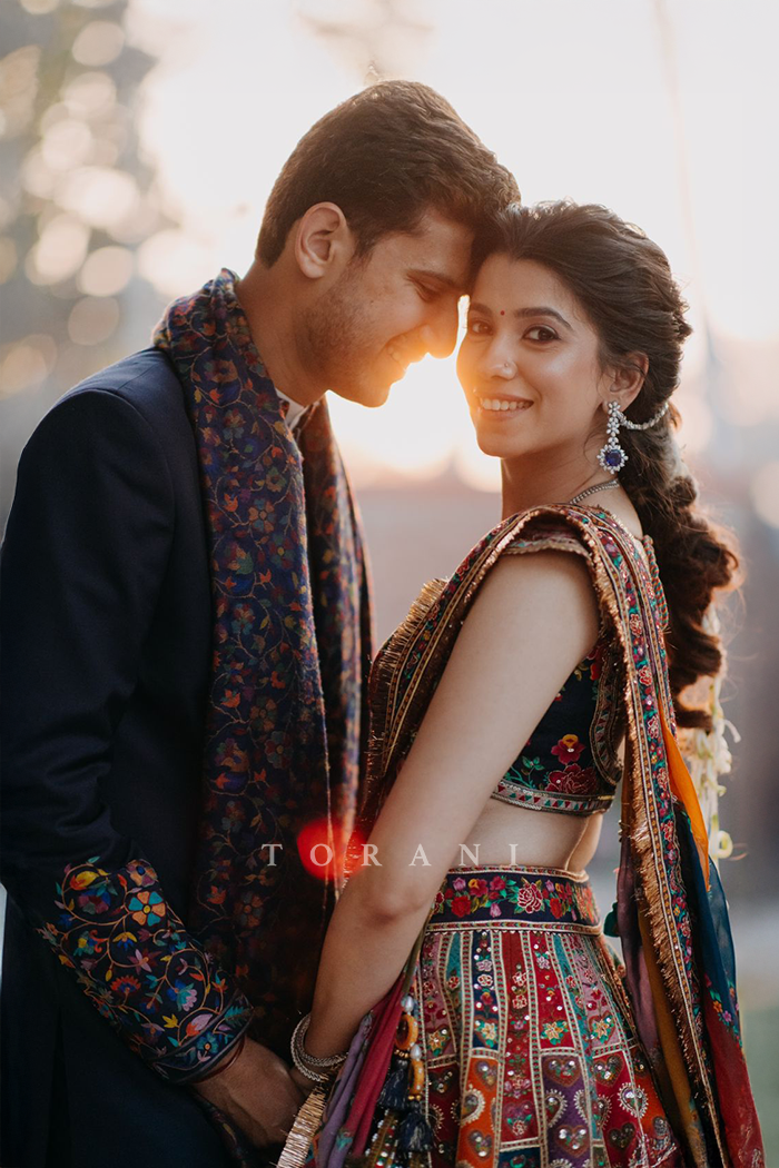 Shubhangi Mehrotra In Our Custom Dil-Rang Shareefa Rangrez Lehenga Set