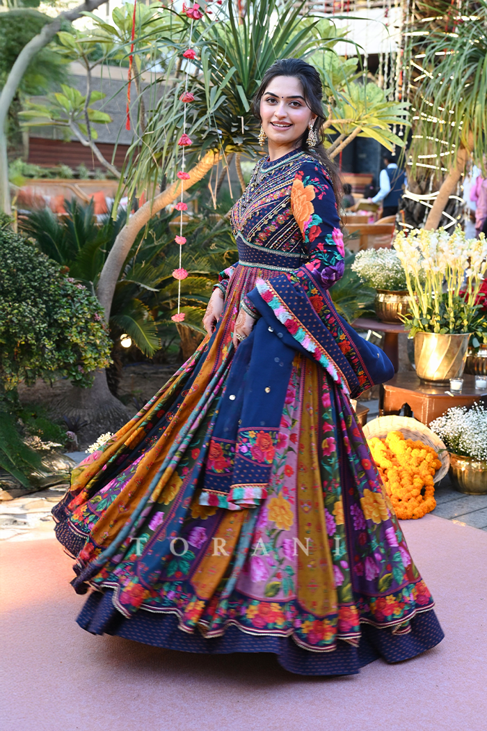 Tatva Thakkar in our Dil Rang Zareen Anarkali Set
