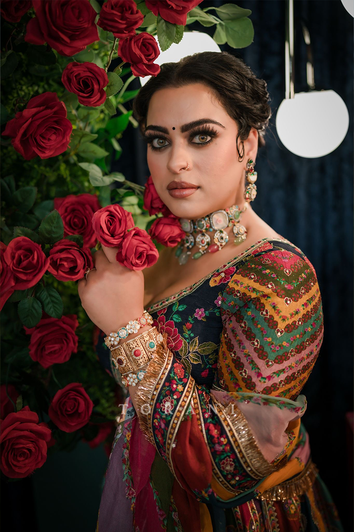 Roop Josan in our Dil Rangrez Jiya Lehenga Set