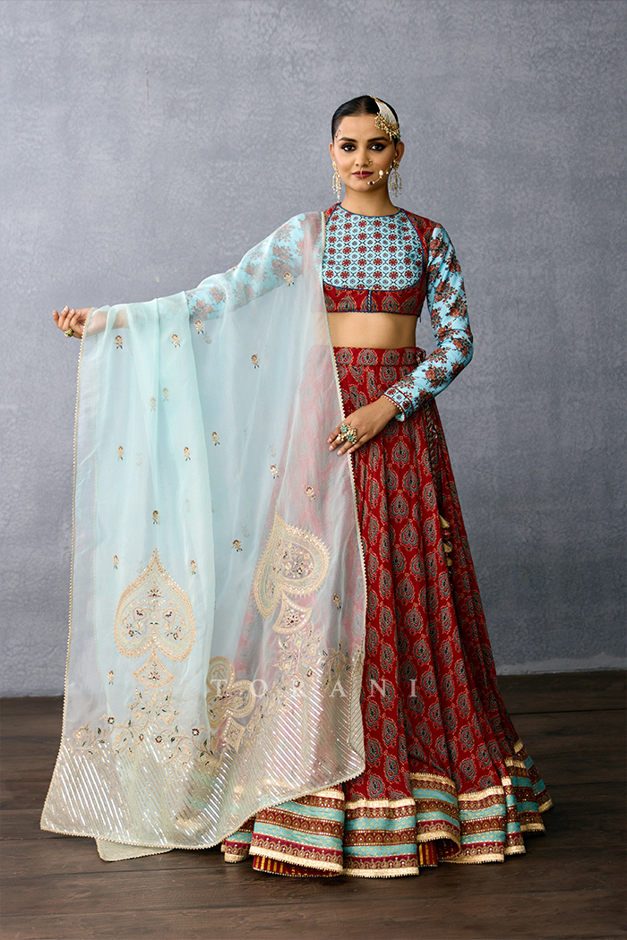 Neer-Kashish Saroja Vimalangi Lehenga Set