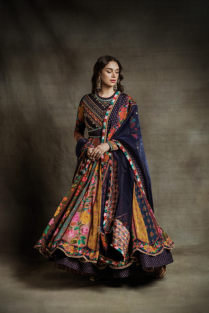 Aditi Rao Hydari in our Dil Rang Zareen Anarkali Set