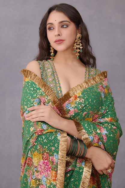 Panna Qasiba Sona Sitara Saree