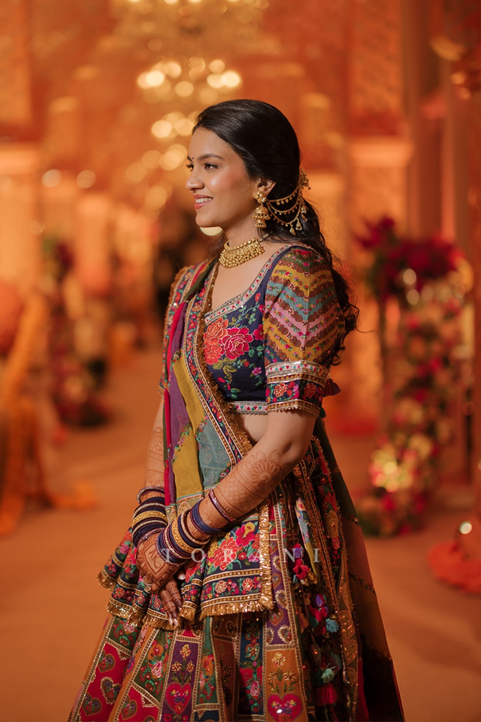 Kajol &amp; Achal in our Dil Rangrez Jiya Lehenga Set and Dil Kusha Rafi Jacket Set