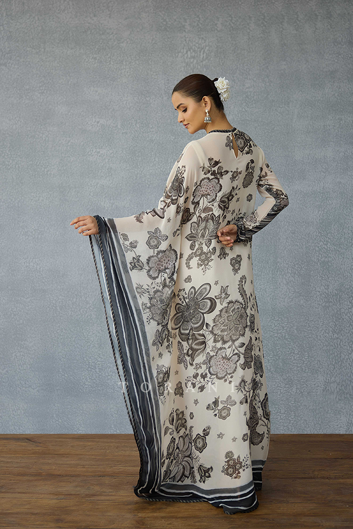 Kalamkari Navanya Kaftan Set