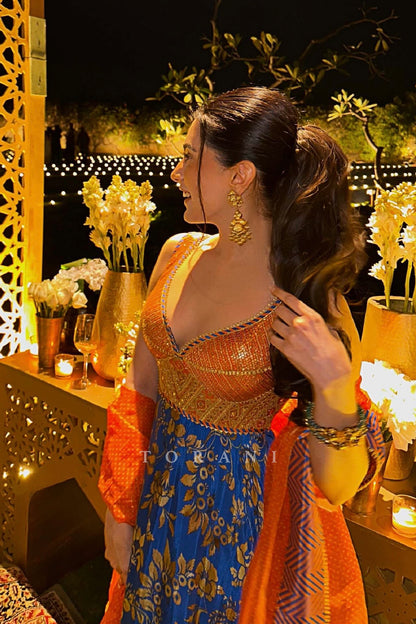 Simran Batra In Our Rang Shyam Raabia Anarkali Set