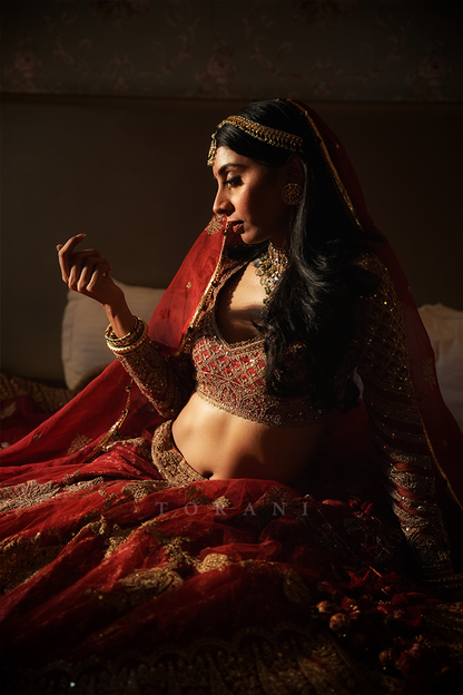 Dolly Singh In our Sindoori Arohi Lehenga Set