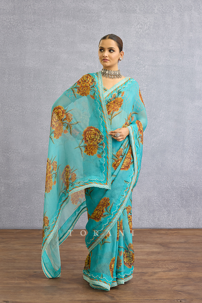 Firoza Raasika Saree