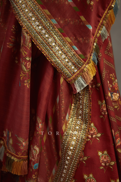 Gudhal Nandini Lehenga Set