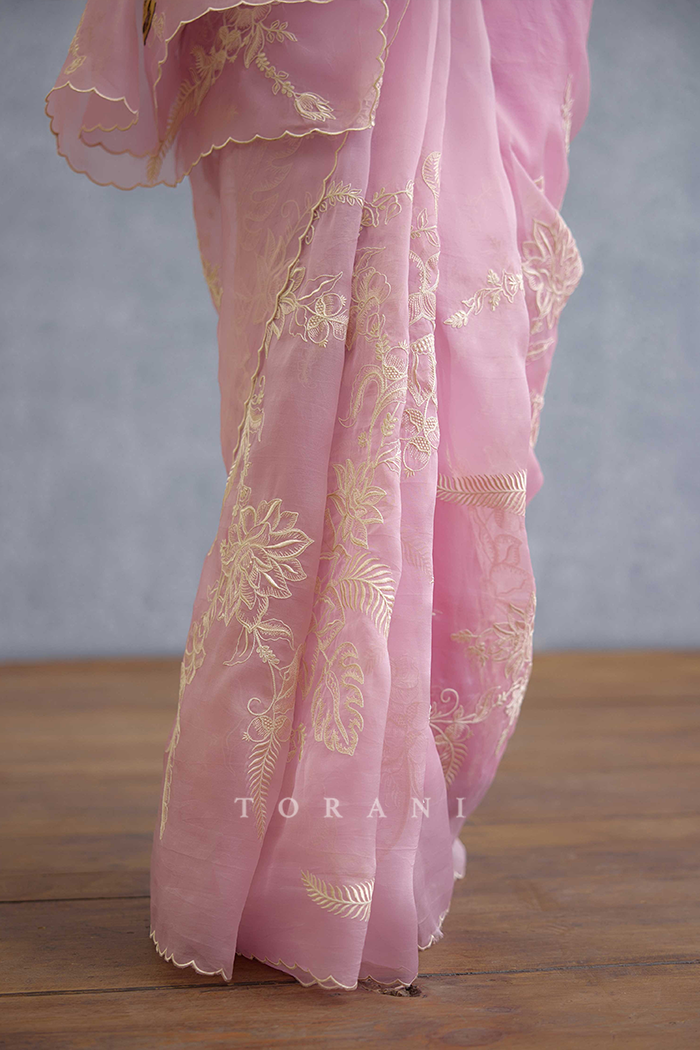 Bakaayan Pankhuri Saree