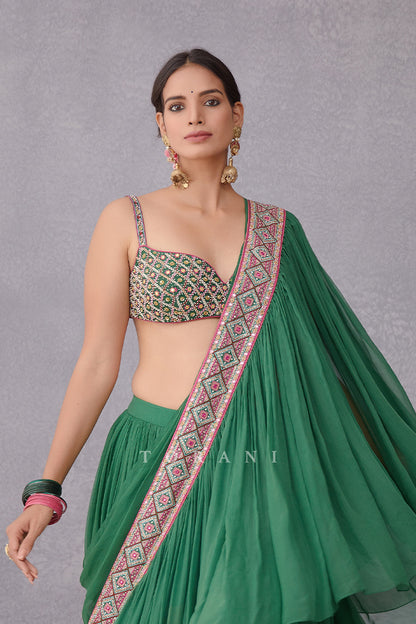 Panna Ikjot Saree
