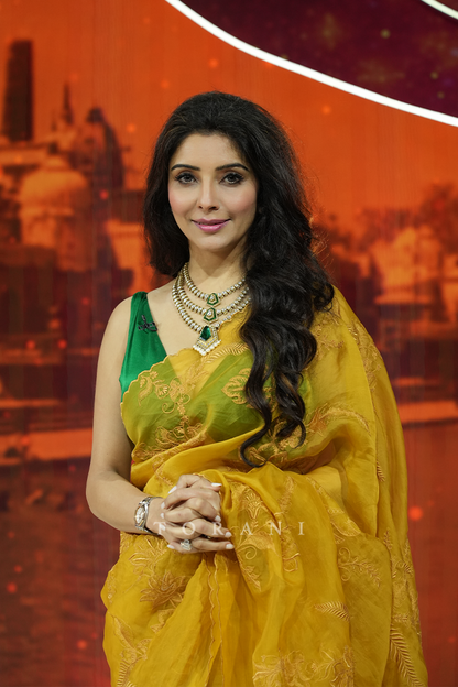 Jai Madaan in our Amaltas Pankhuri Saree