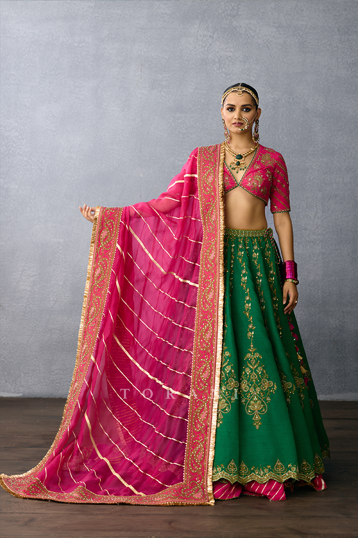 Mayuri Gulkhaira Srisa Lehenga Set