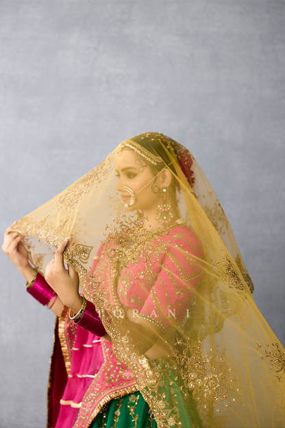 Mayuri Gulkhaira Srisa Lehenga Set