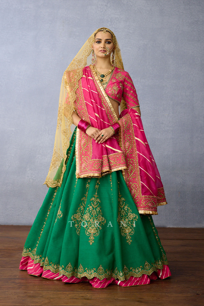 Mayuri Gulkhaira Srisa Lehenga Set