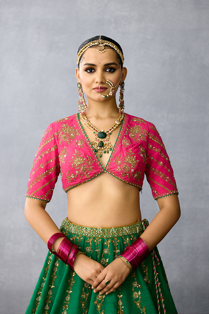 Mayuri Gulkhaira Srisa Lehenga Set