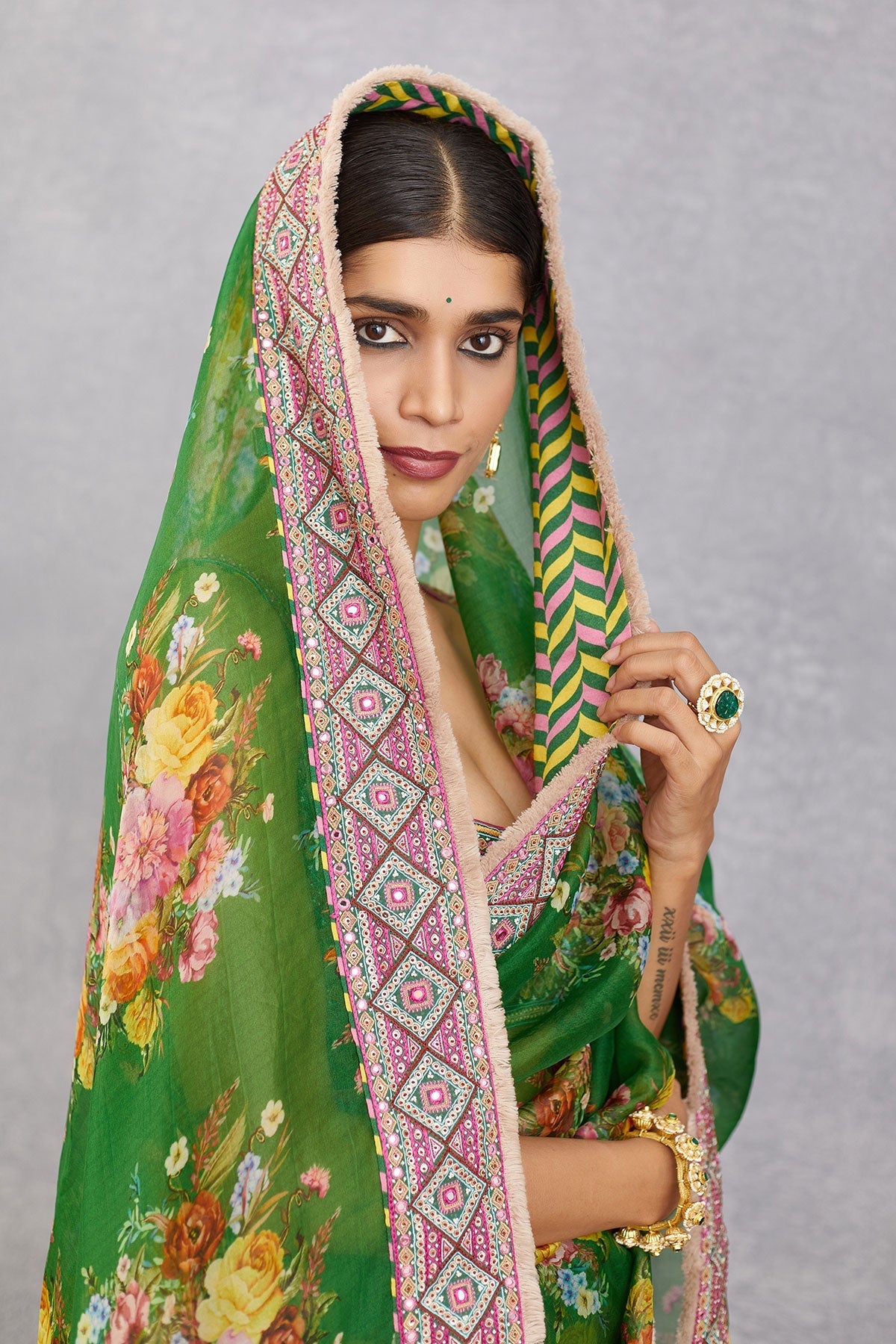 Panna Zubaida Saree