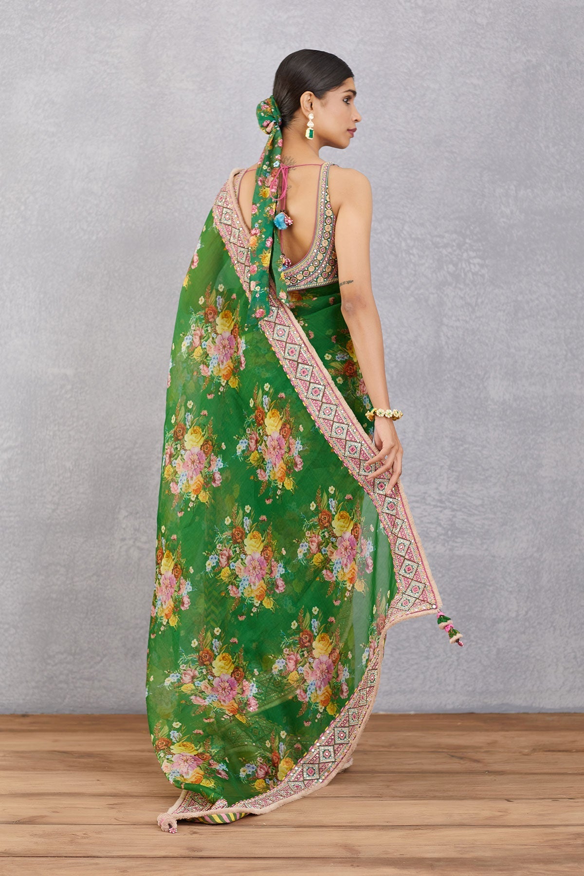 Panna Zubaida Saree