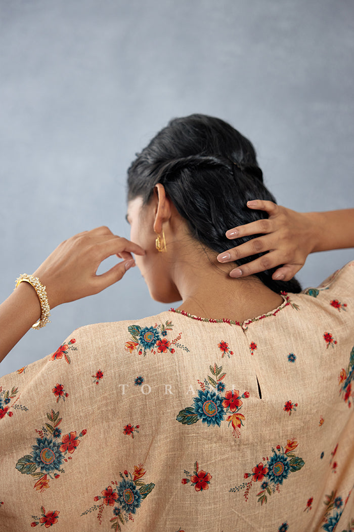 Badami Mahtaab Kaftan