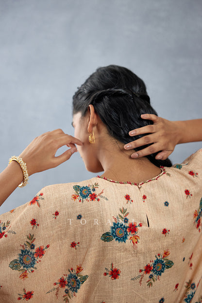 Badami Mahtaab Kaftan