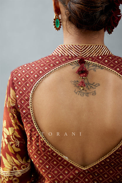 SALE - Gulnar Mehza Sharara Set