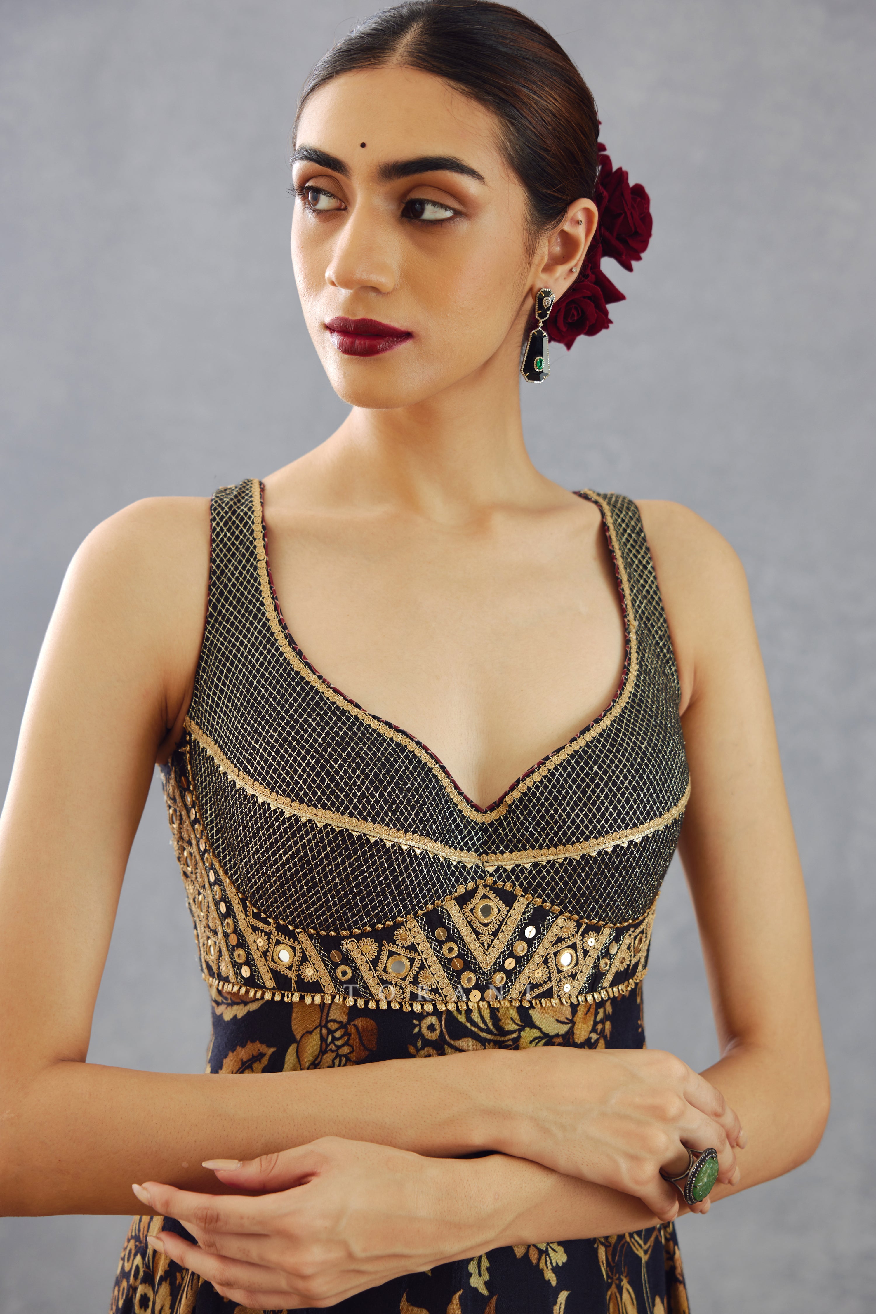 Gulghast Rabia Anarkali Set