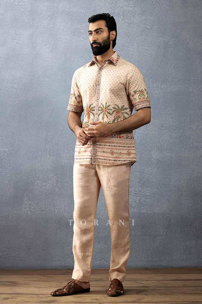 Badami Nadeen Kameez Set