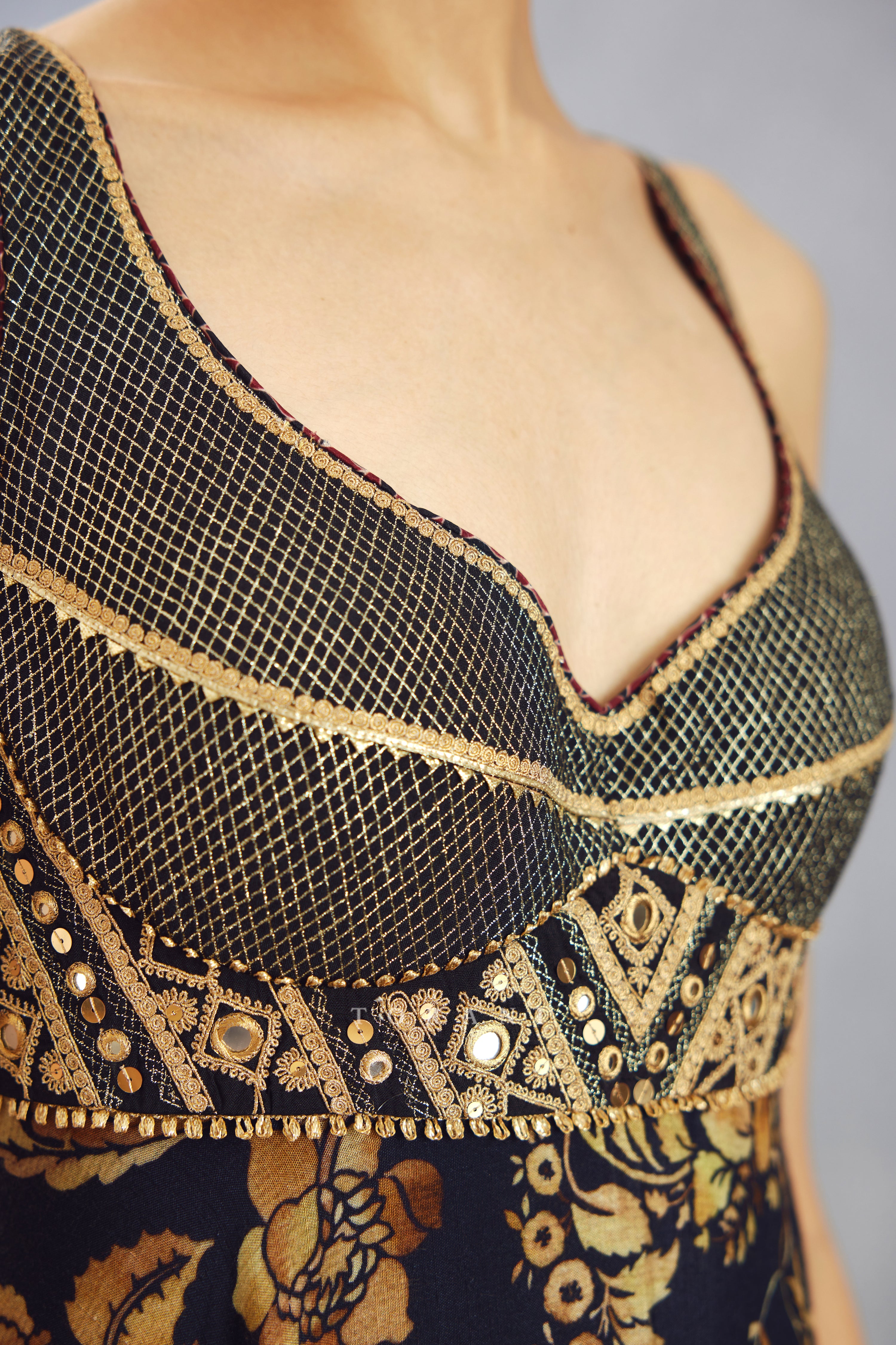 Gulghast Rabia Anarkali Set