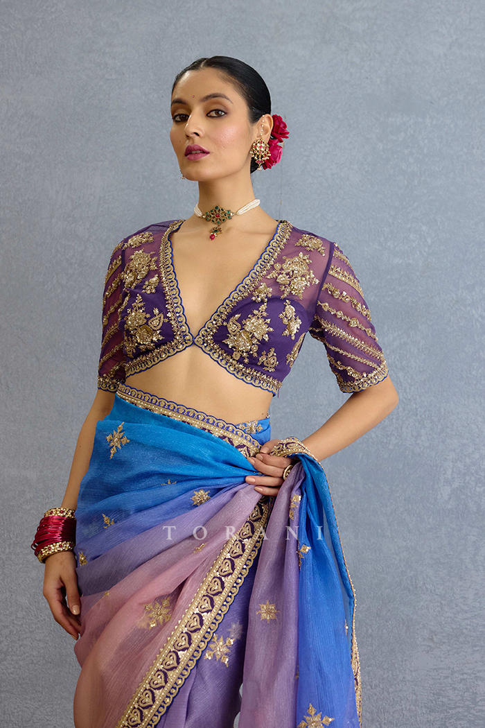 Sandhya Maalti Suvarna Saree