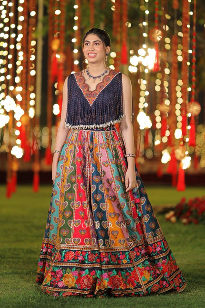 Shivangi Bhadani  in our Dil Rang Jiva Lehenga Set