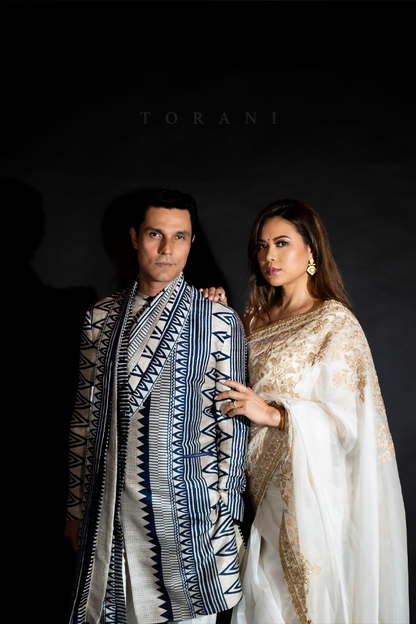 Lin Laishram In Our Gul-Bano Yashoda Saree Set