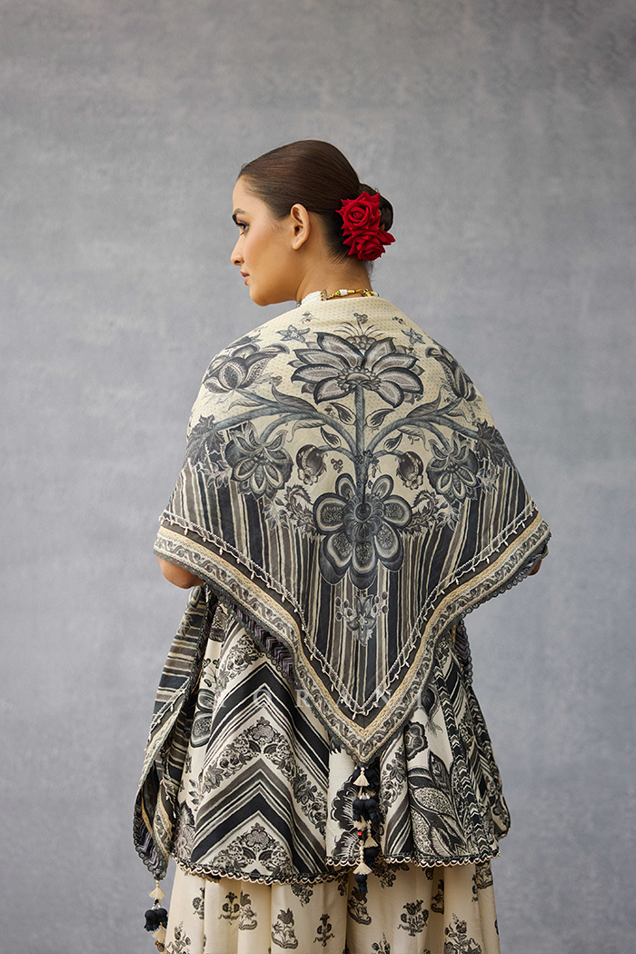 Kalamkari Phulera Scarf