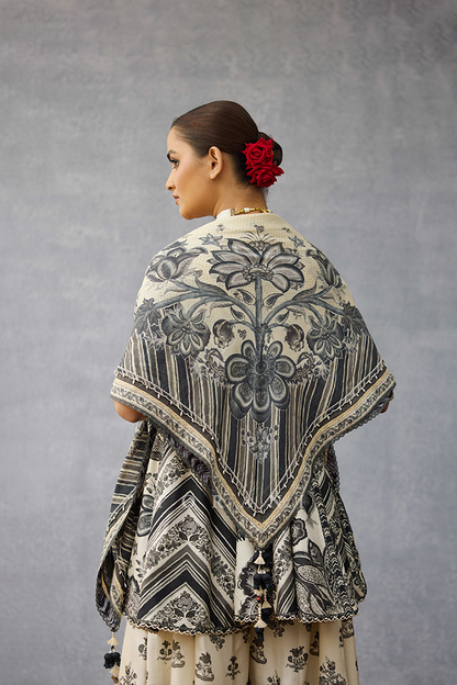 Kalamkari Phulera Scarf