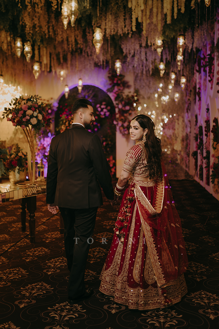 Snehdeep Kangder in our Sindoori Suhani Lehenga Set