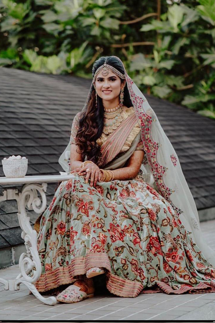 Aayesha Taniya In Our Champa Nikhat Lehenga Set