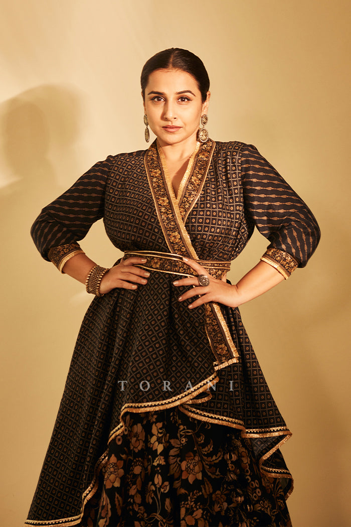 Vidya Balan In Our Gulghast Afsoon Lehenga Set