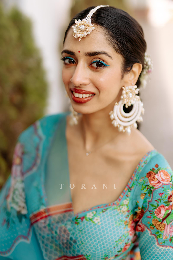 Shubhangi Pathak In our Firoza Arshneer Lehenga Set