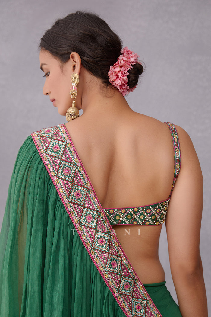 Panna Ikjot Saree