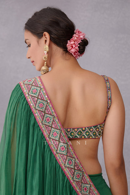 Panna Ikjot Saree