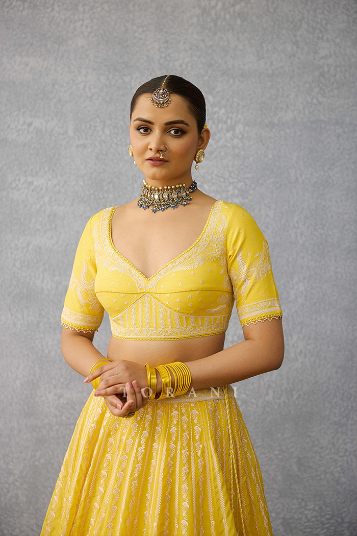 Kasmai Wrija Lehenga Set