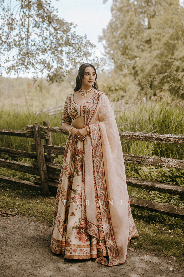 Surina In Our Kasturi Waheeda Lehenga Set