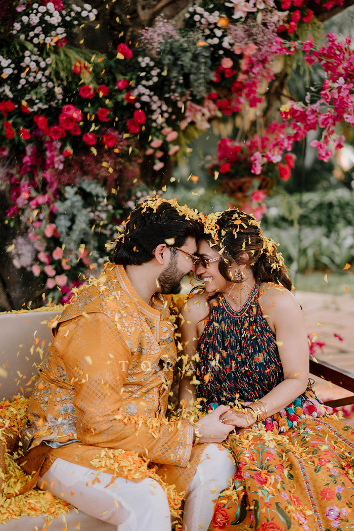 Anisha Mahajan in our Dil-Seher Jharonka Lehenga Set