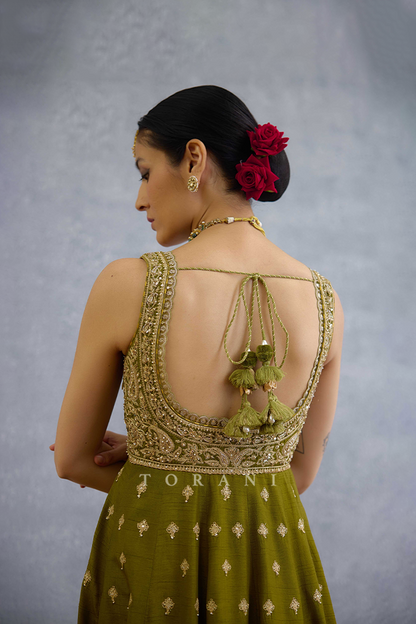 Samze Zohra Anarkali Set