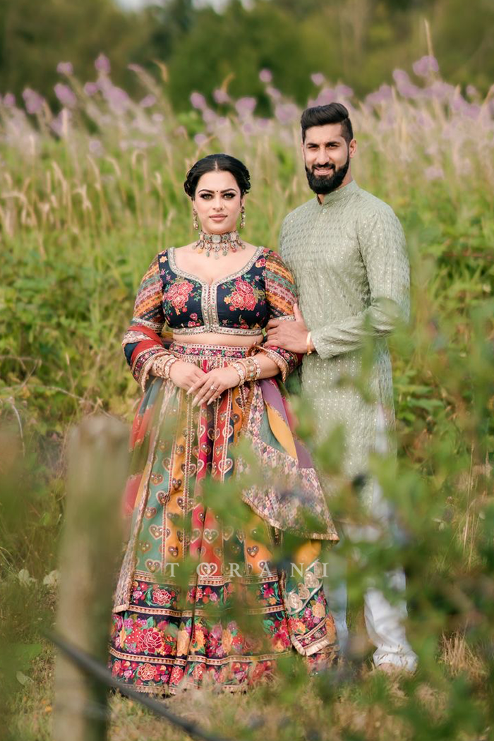 Roop Josan in our Dil Rangrez Jiya Lehenga Set