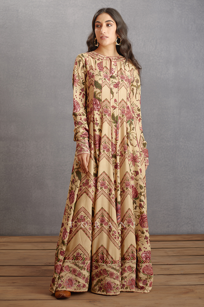 Kasturi Toral Anarkali Set