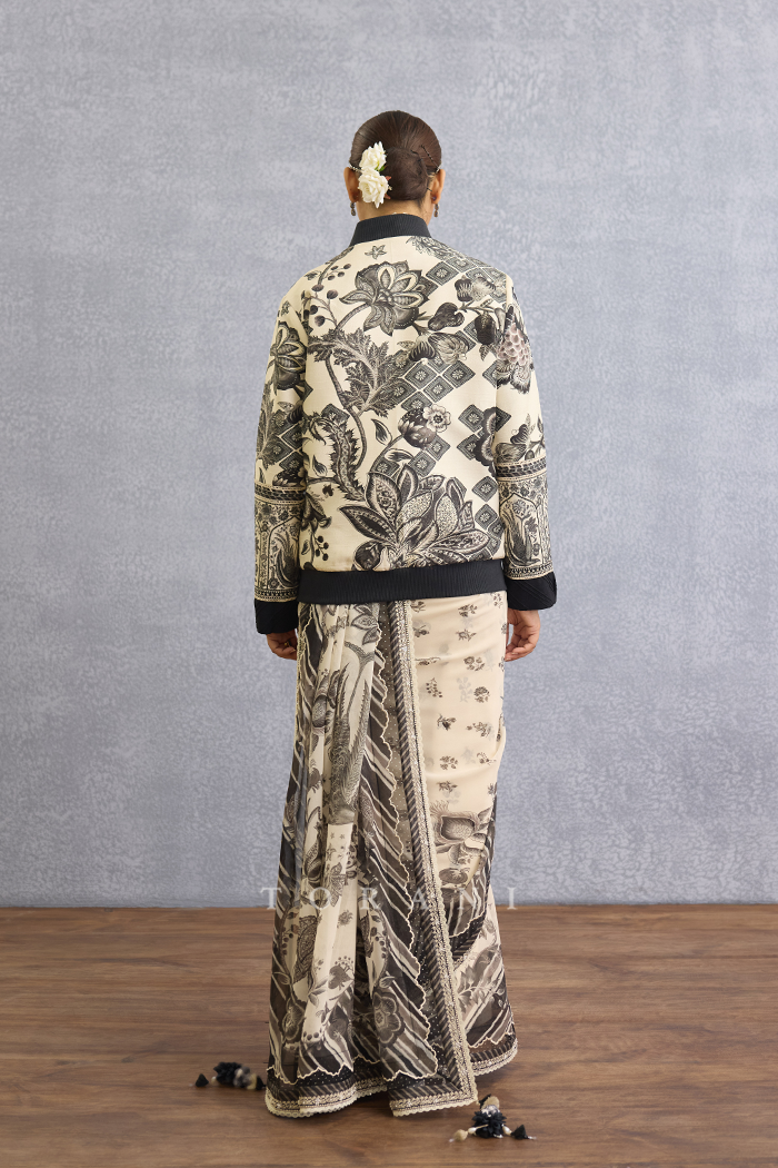 Kalamkari Darshit Bomber Jacket