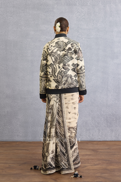 Kalamkari Darshit Bomber Jacket