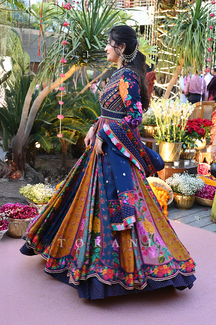Tatva Thakkar in our Dil Rang Zareen Anarkali Set